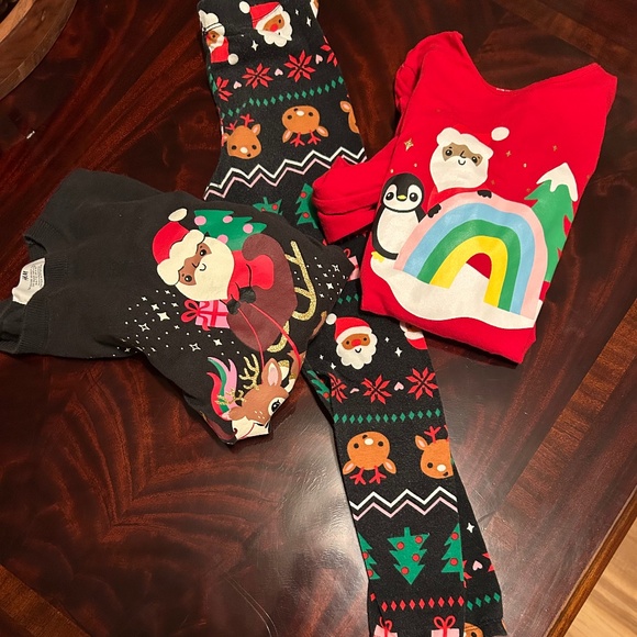 Christmas: H&M CASUAL GIRLS CHRISTMAS LEGGING/TOPS - Picture 2 of 2